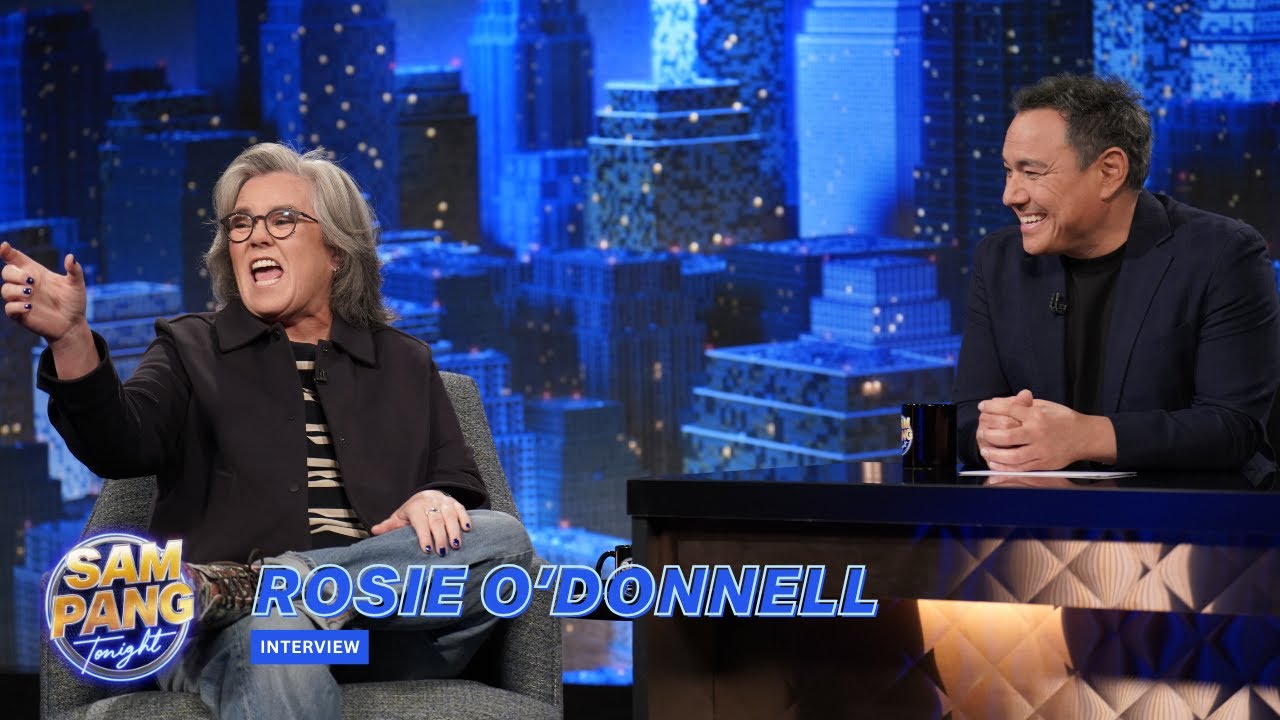 Rosie O’Donnell | Her Favourite Guests, Saving a Stranger & Trump’s Wedding | Sam Pang Tonight