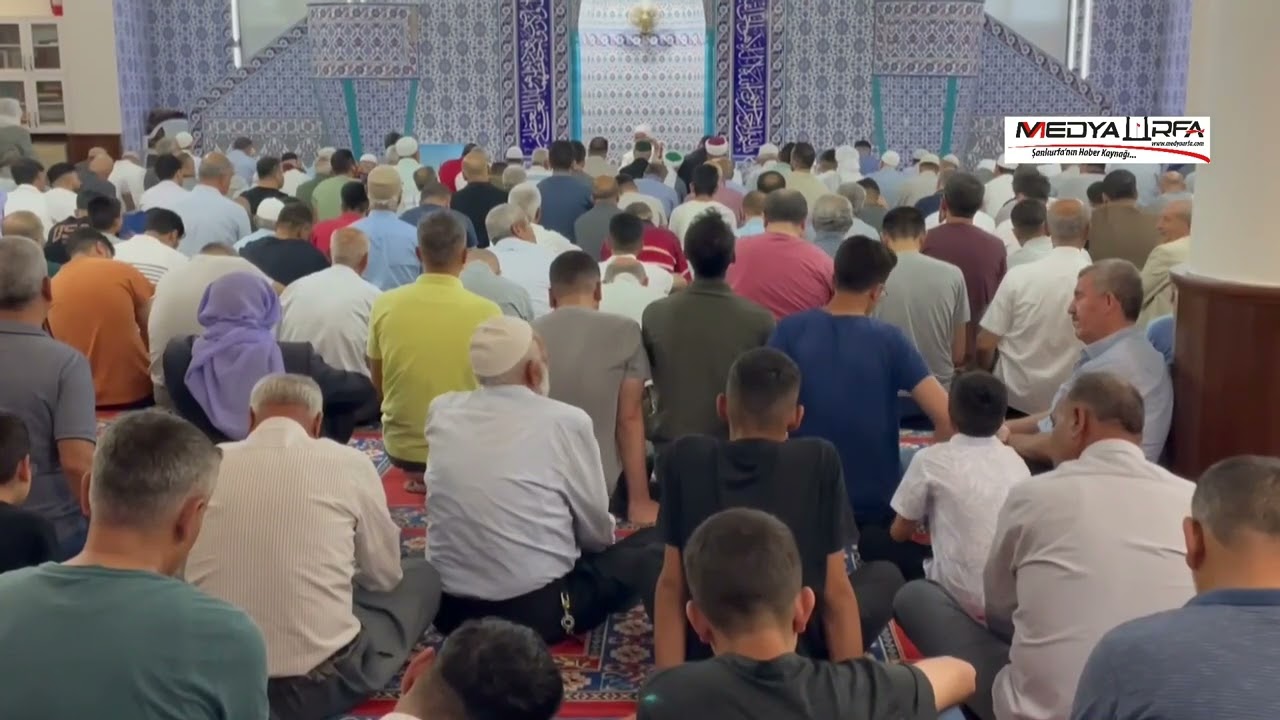 Şanlıurfa'da Kurban Bayramı namazı kılındı