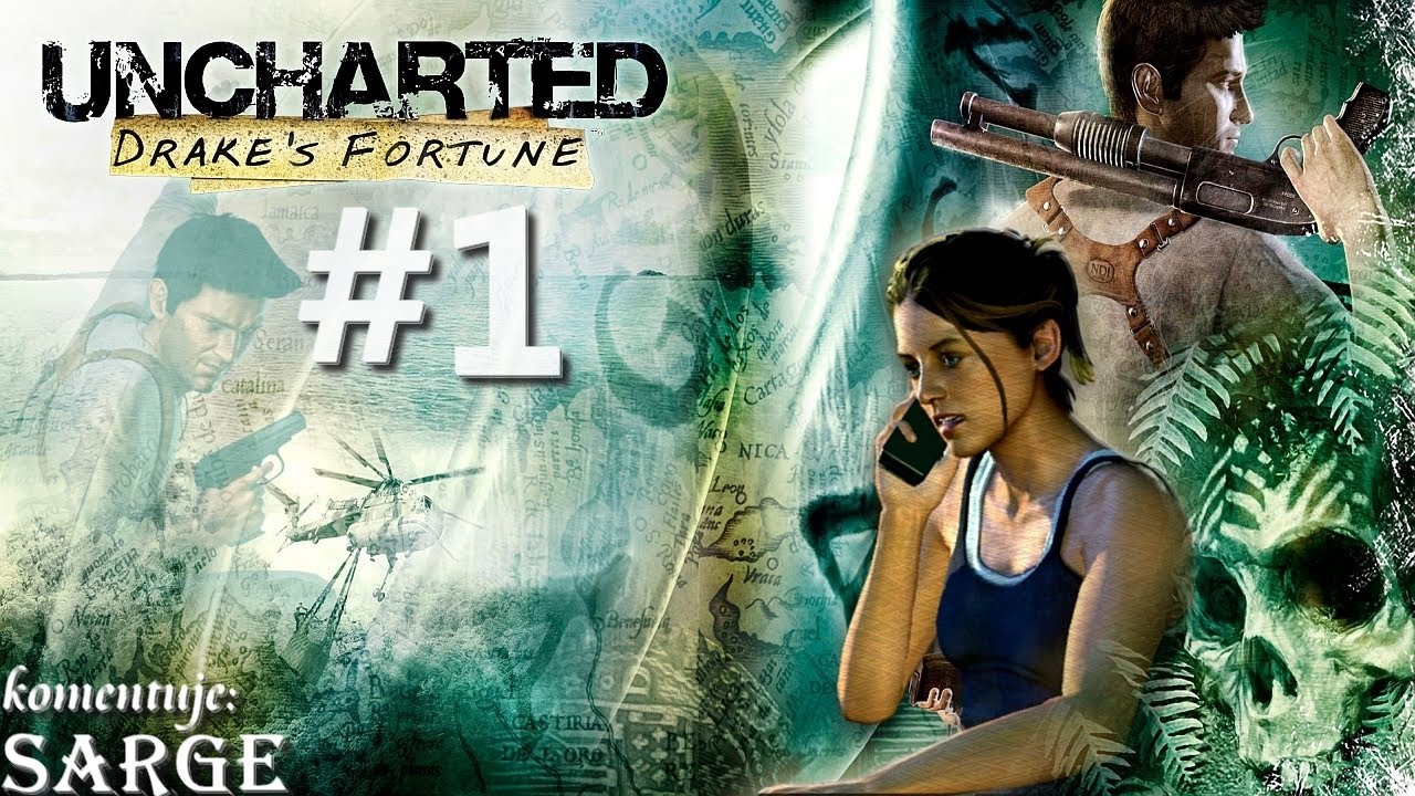 Zagrajmy w Uncharted: Drake's Fortune PL (napisy) odc. 1 - Let's Play i poradnik w jednym