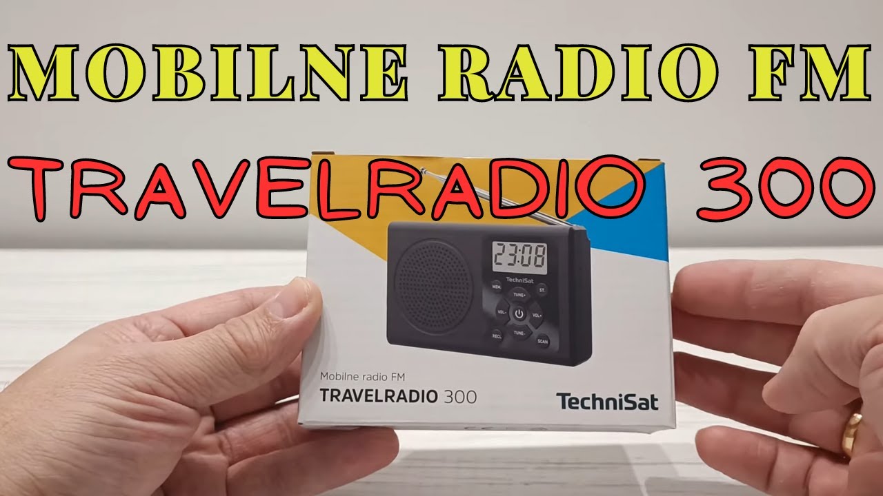 TechniSat TRAVELRADIO 300 - przenośne radio FM  - recenzja