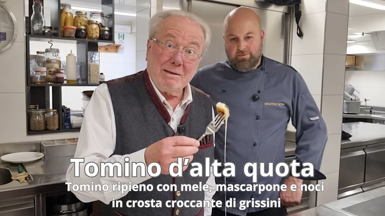 Un tomino d'alta quota. E che tomino! Quello di Martino del Rifugio Fuciade è un Tomino Regale!