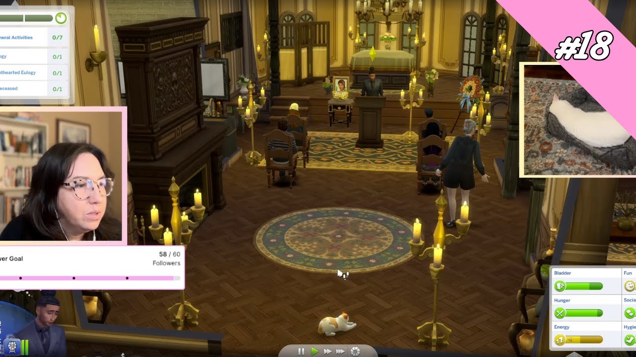 Tiny Town is in mourning: Sims 4 Tiny Town Challenge Part 18