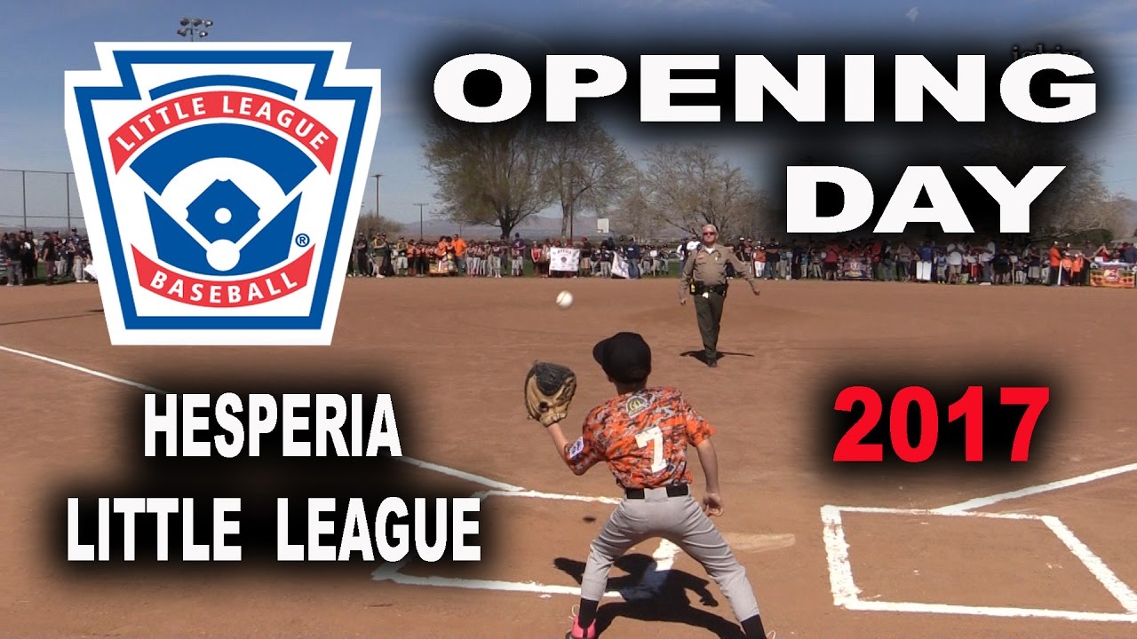 Opening Day Hesperia Little League 2017