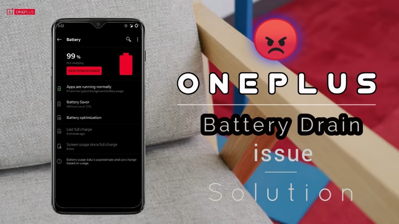 OnePlus Battery Drain after Update - Quick Fix?? 100% work🔥🔥