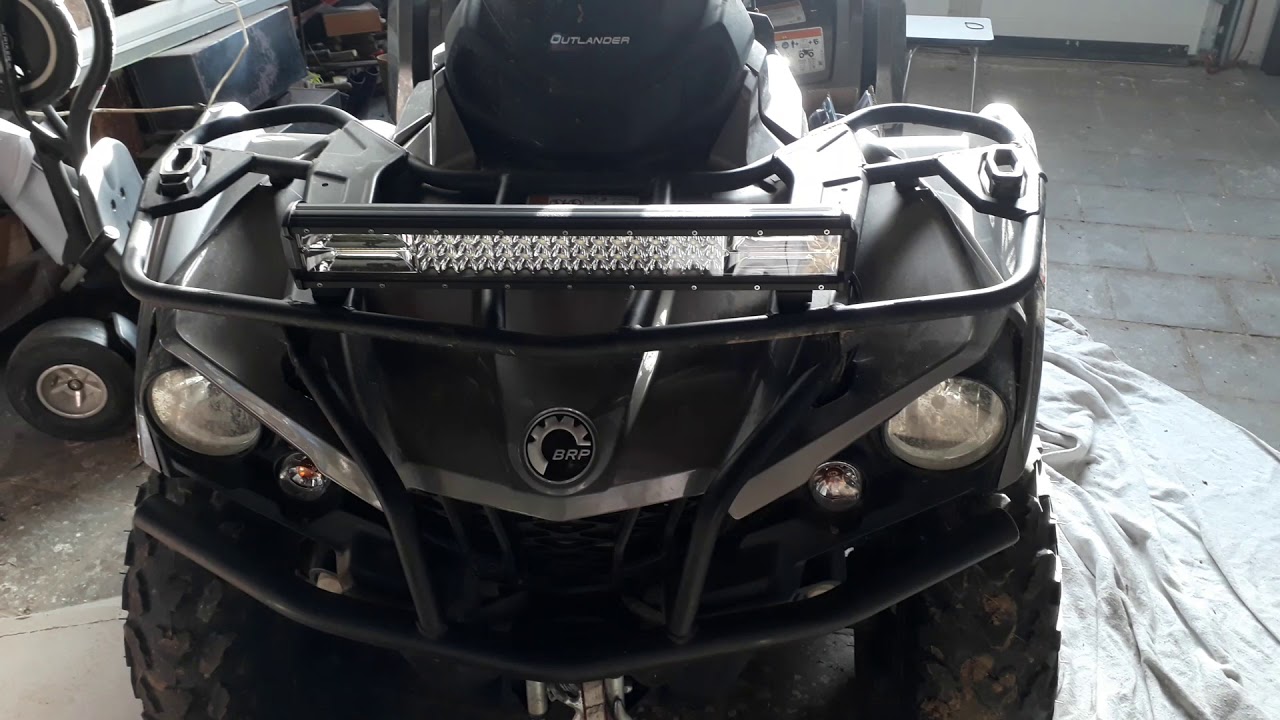 Rampe led avant quad