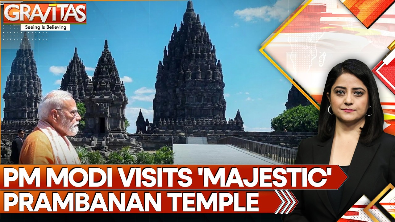 Modi Visits Prambanan Temple: New Find Reveals Power of Indian Civilization 2000 Yrs Ago | GRAVITAS