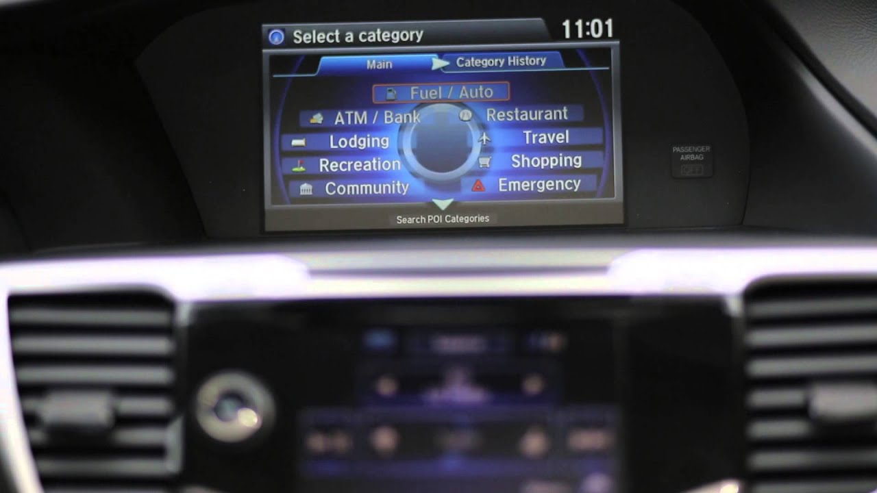 Honda Accord Navigation