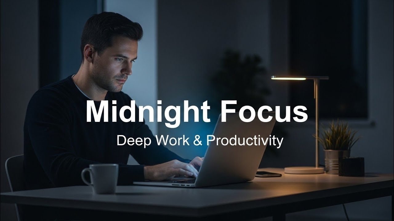Midnight Focus Music for Deep Work & Productivity | AURALITH