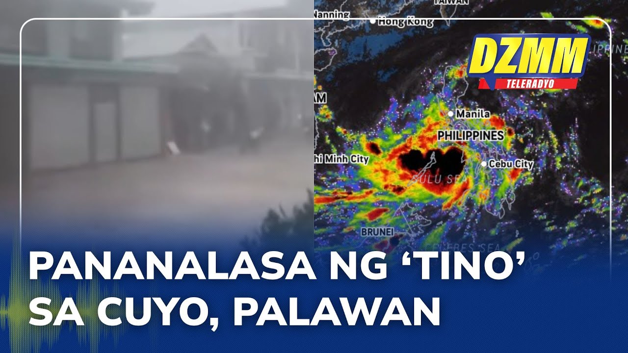 Typhoon Tino causes blackouts in Cuyo, Palawan ahead of nightfall | Spot Report (04 November 2025)