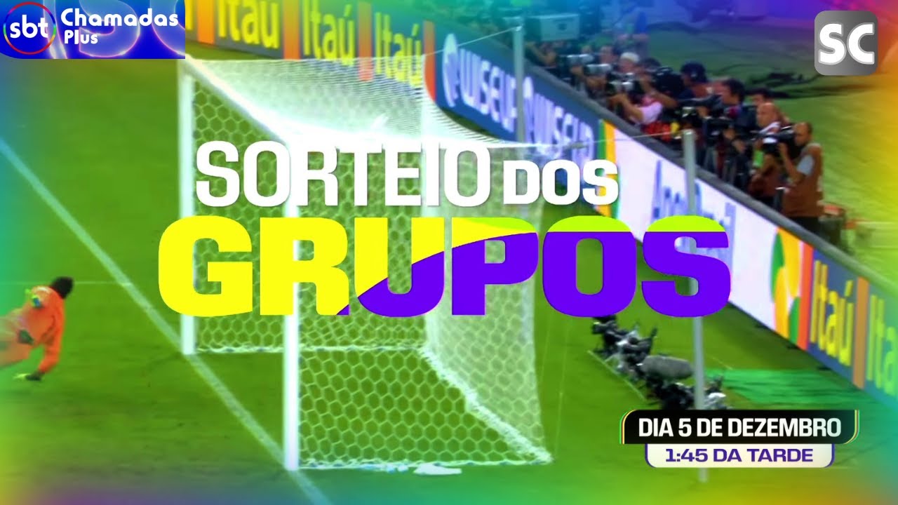 Chamada | Exibi&ccedil;&atilde;o do sorteio dos grupos da Copa do Mundo FIFA 2026 - (05/12/2025)