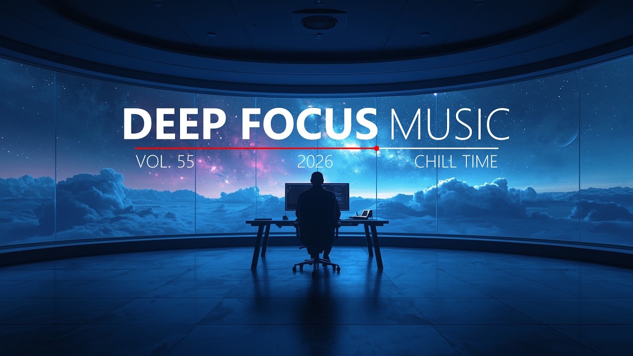 Endless Focus Flow — Ambient Electronic Music for Deep Work, Coding & Study | Chill Time Music Hub
