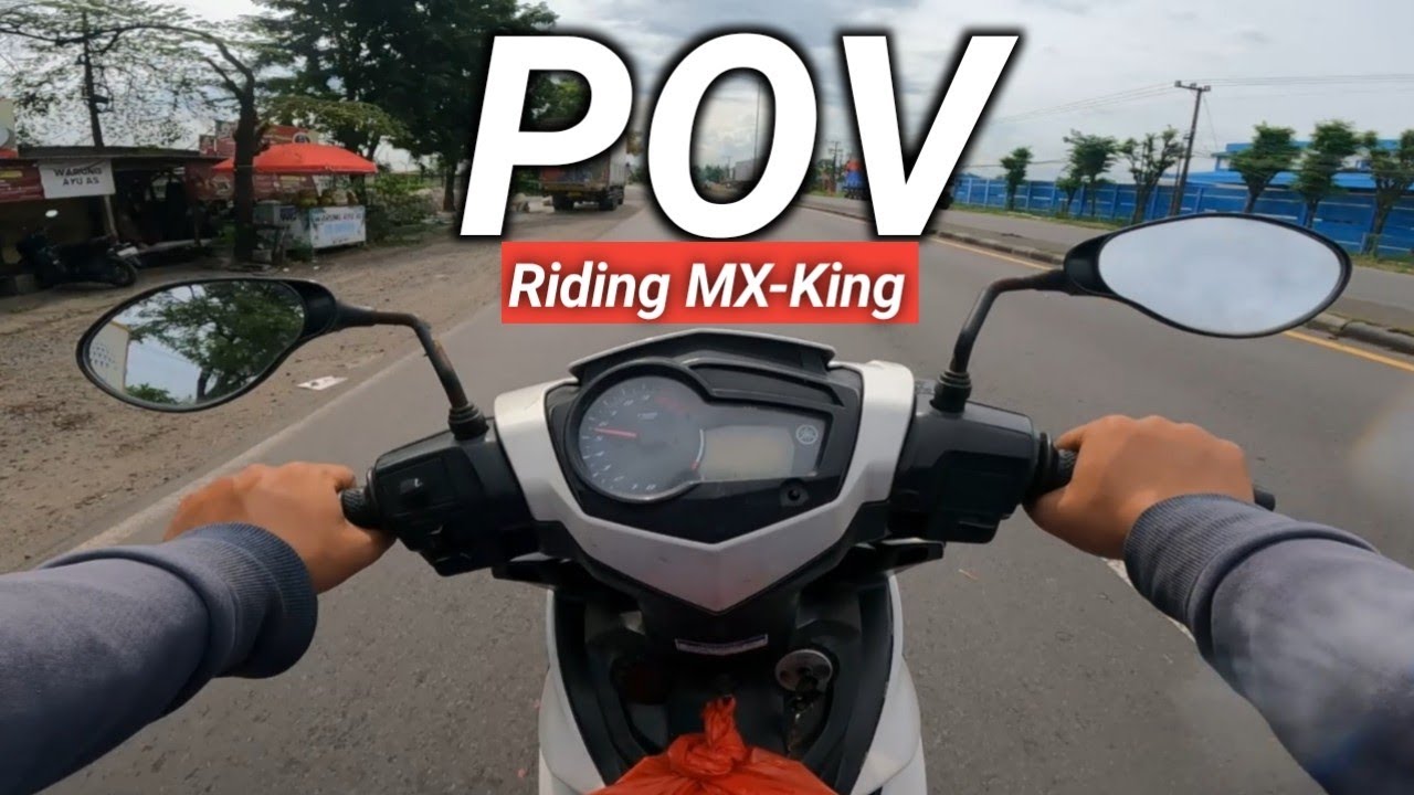 Pov riding mx king berangkat kerja - Jalur alternatif Surabaya - Krian