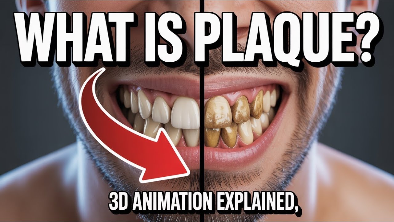 What Is Dental Plaque? How It Forms & Damages Your Teeth (3D Animation)
