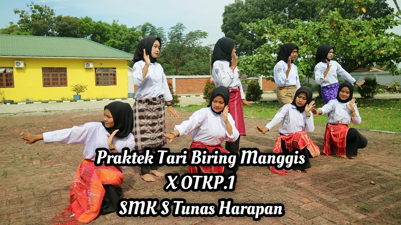 Praktek Tari Biring Manggis || X OTKP.1 ~ SMK S Tunas Harapan