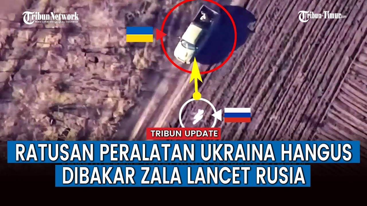 Full Ukraina Akui Kewalahan Rutin Diserang Drone Zala Lancet Rusia