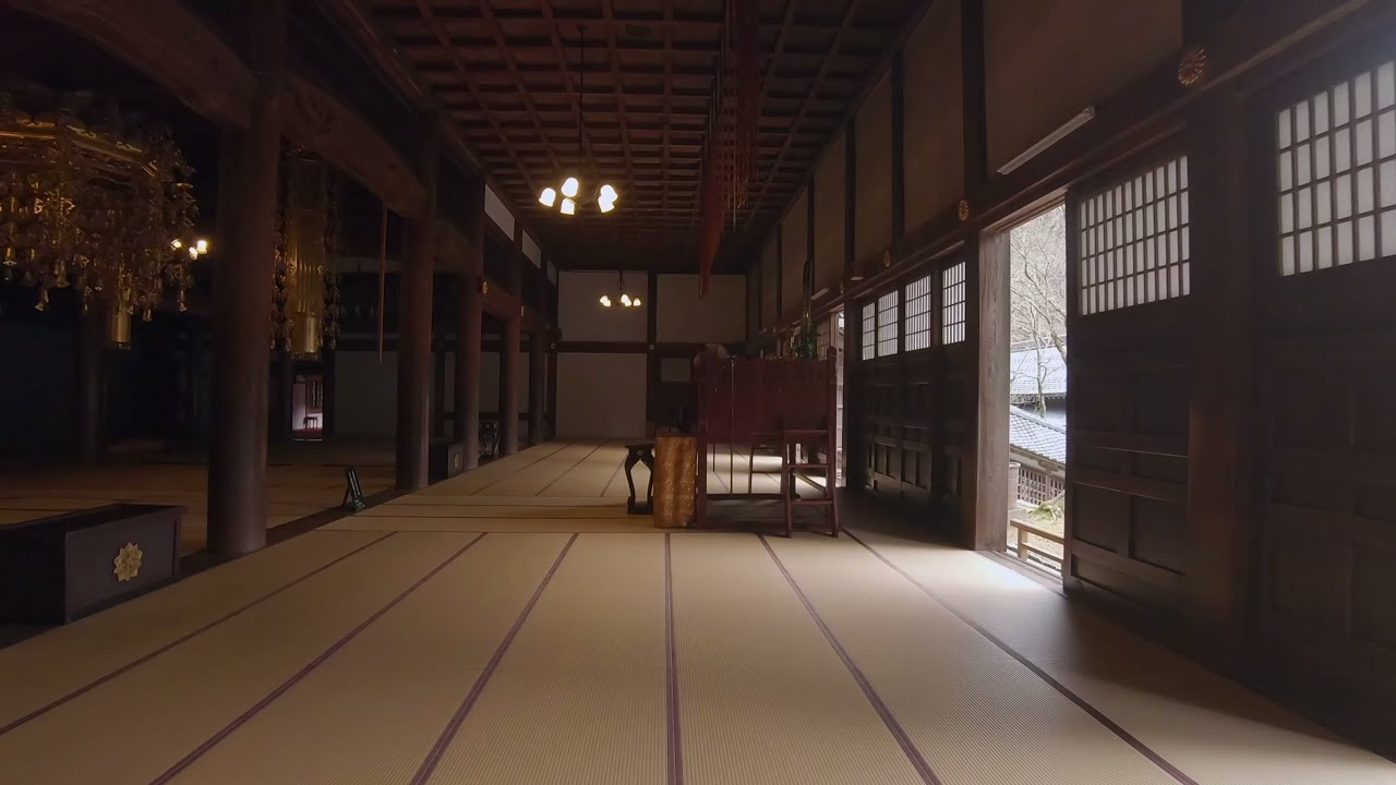 曹洞宗大本山 永平寺 Eihei-ji, Zen Temple in Japan (ver.2) | 4K Binaural Audio