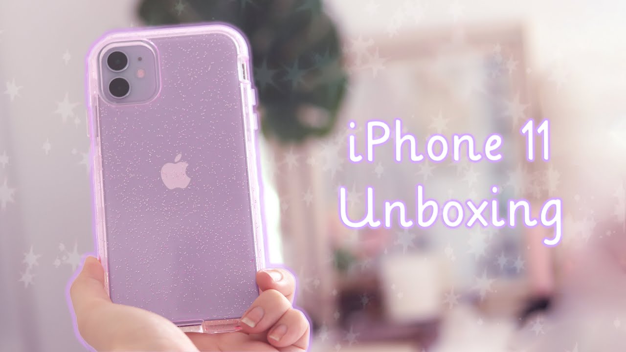 ☏ LAVENDER PURPLE iPHONE 11 UNBOXING ☏ MissJodles