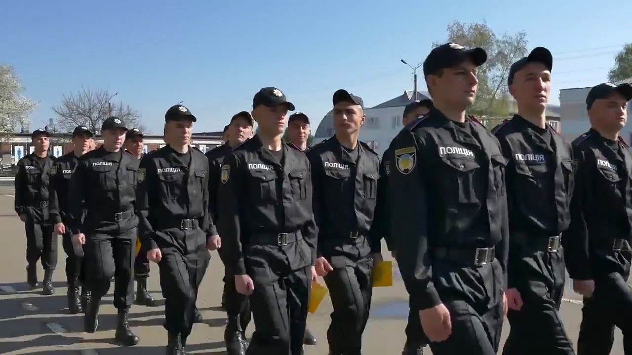 Прийняття присяги у Рівненському вищому професійному училищі ДПО