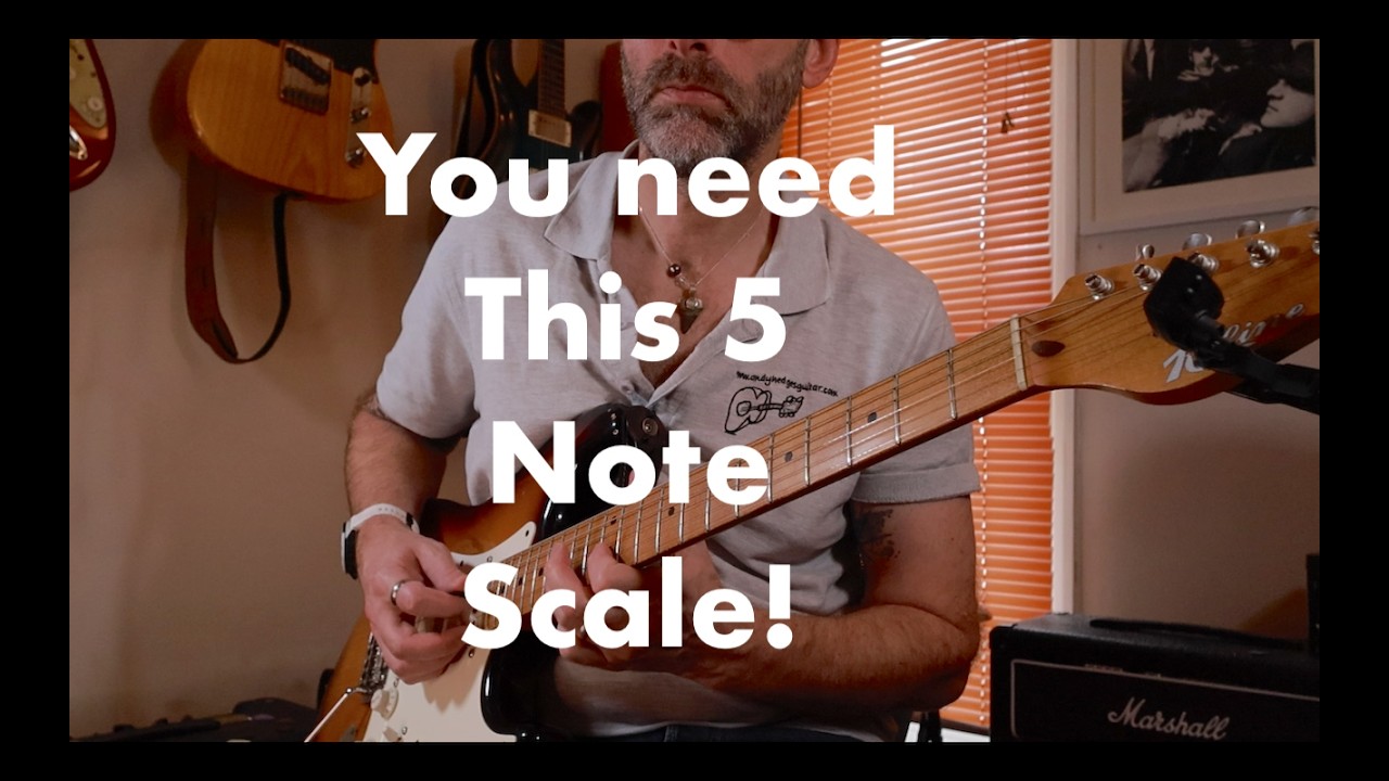 Master the Minor Pentatonic Scale: A Must for All Guitarists! (Beginner Friendly Lesson)
