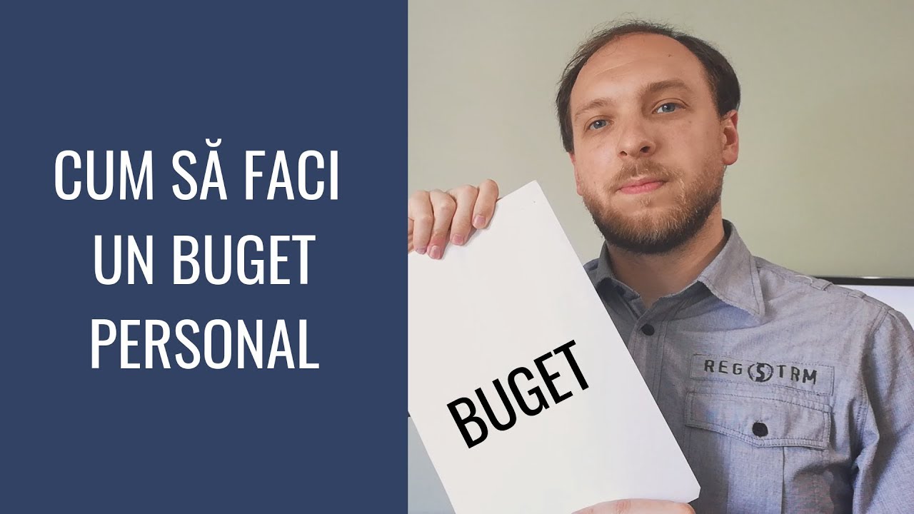 Cum să faci un Buget Personal