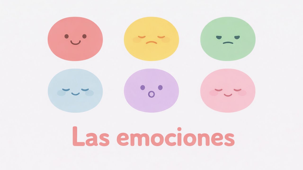 Las emociones – Canción para bebés y niños | Pau y Fen