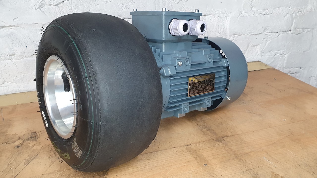 Making Belt Grinder 100x2200 on a gokart wheel 40m/s