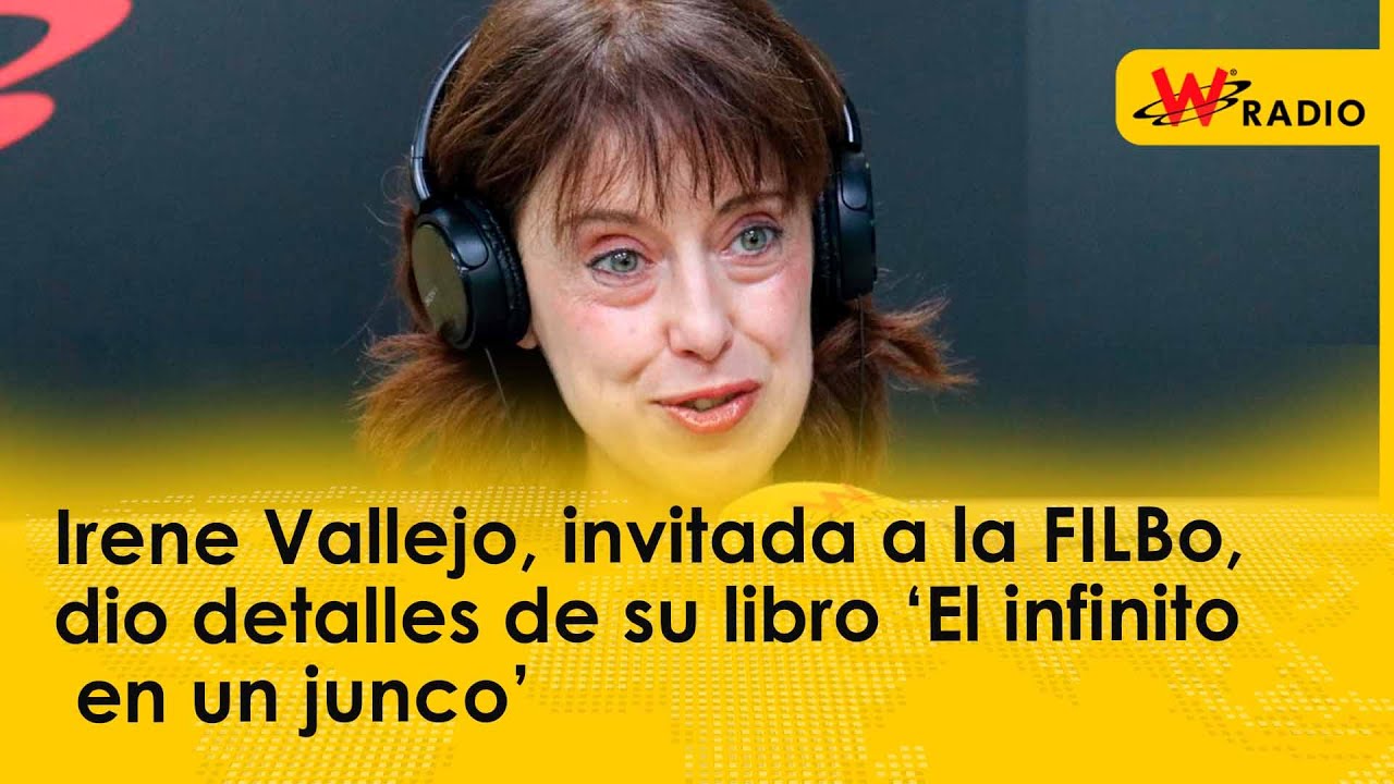 Irene Vallejo, invitada a la FILBo, dio detalles de su libro ‘El infinito en un junco’