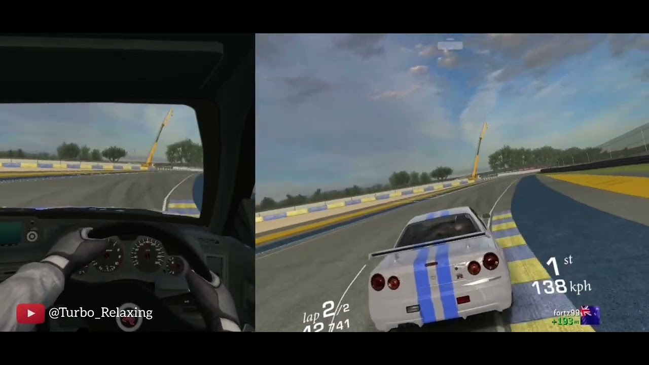 Just relax with Nissan GTR R34 