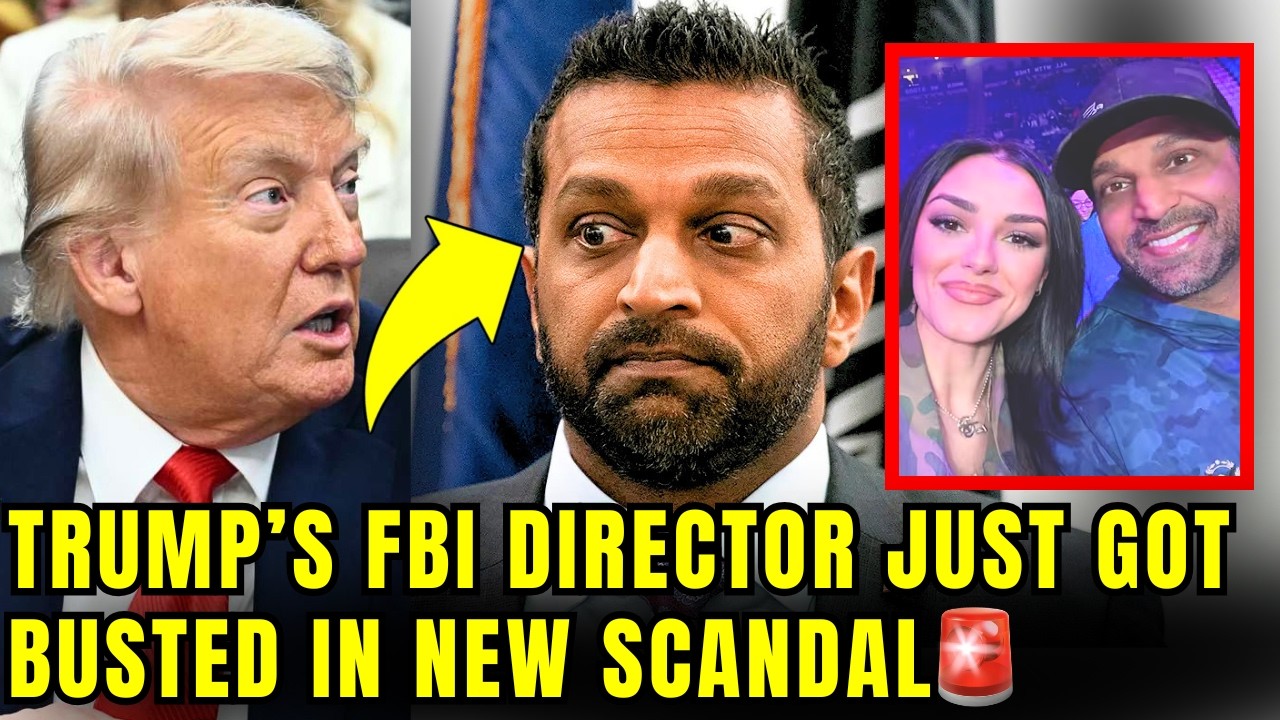 🚨Kash Patel Just Got EXPOSED In Girlfriend Scandal, Trump STUNNED