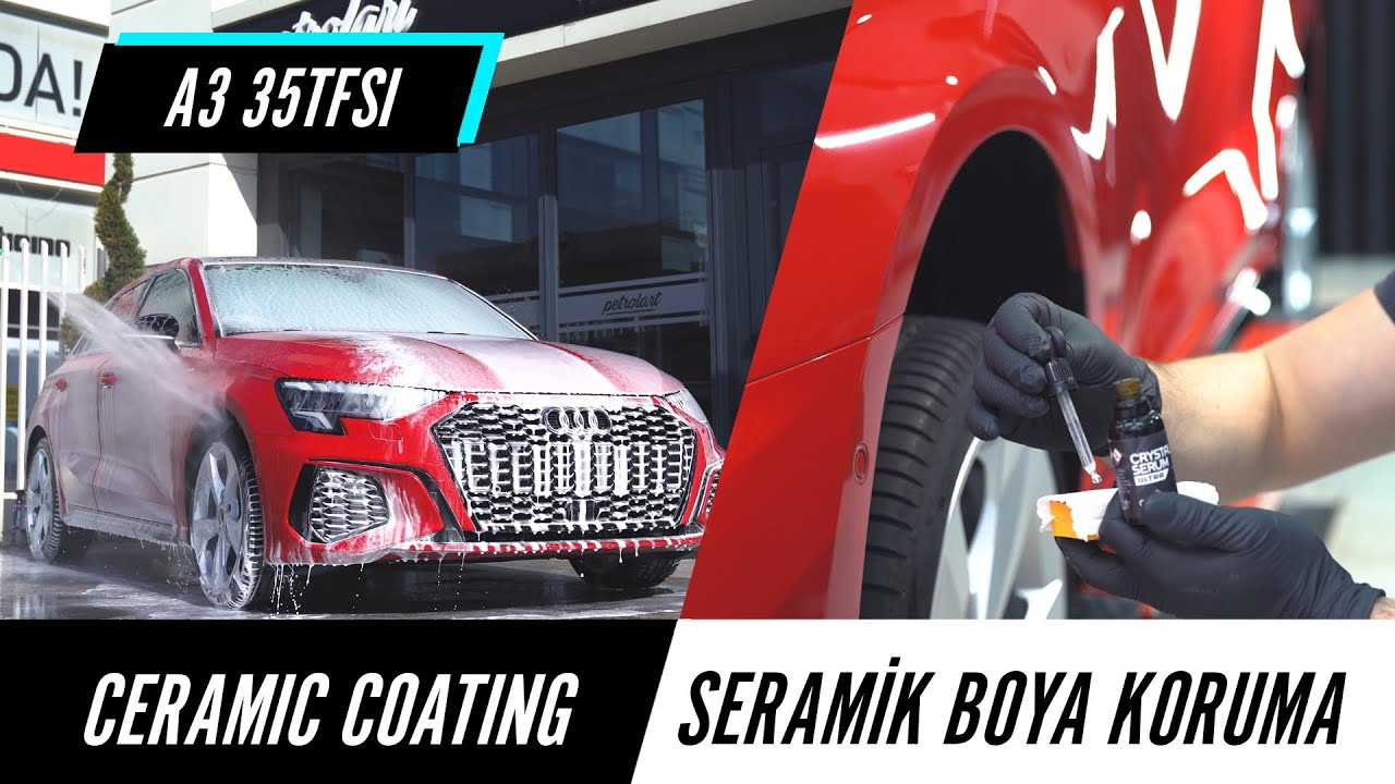 ASMR - AUDI A3 Exterior Detailing & Ceramic Coating / Gtechniq Crystal Cerum Ultra Ser. Koruma Uyg.