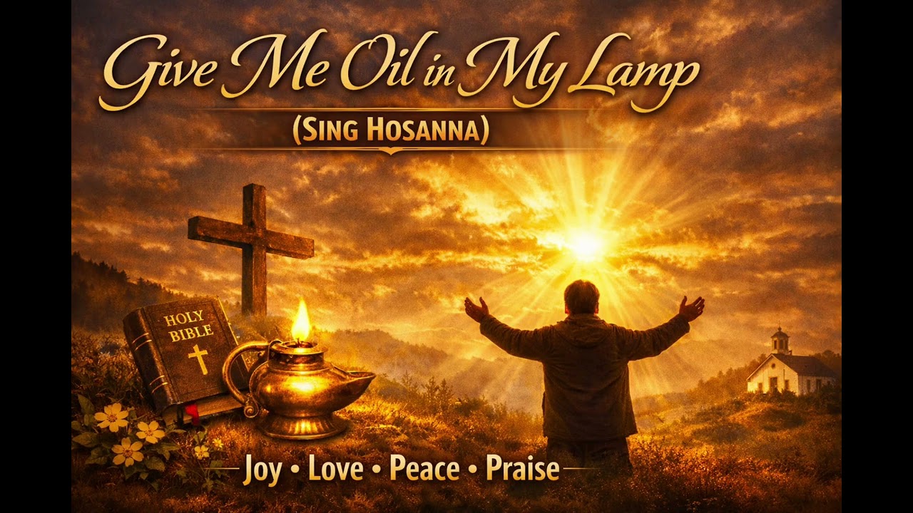 Give Me Oil In My Lamp (Sing Hosanna) #christianmusic #hymn 