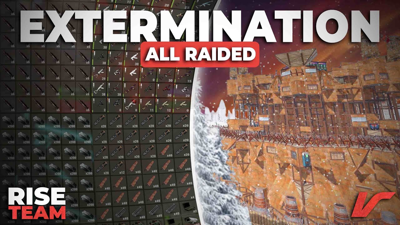 EXTERMINATION! Total Domination on Vital 2x EU Monthly #vitalrust #vital #rust #раст