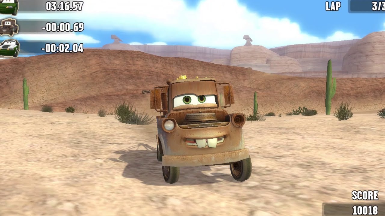 Disney Pixar Cars Race-O-Rama - PS3 Gameplay (1080p60fps)
