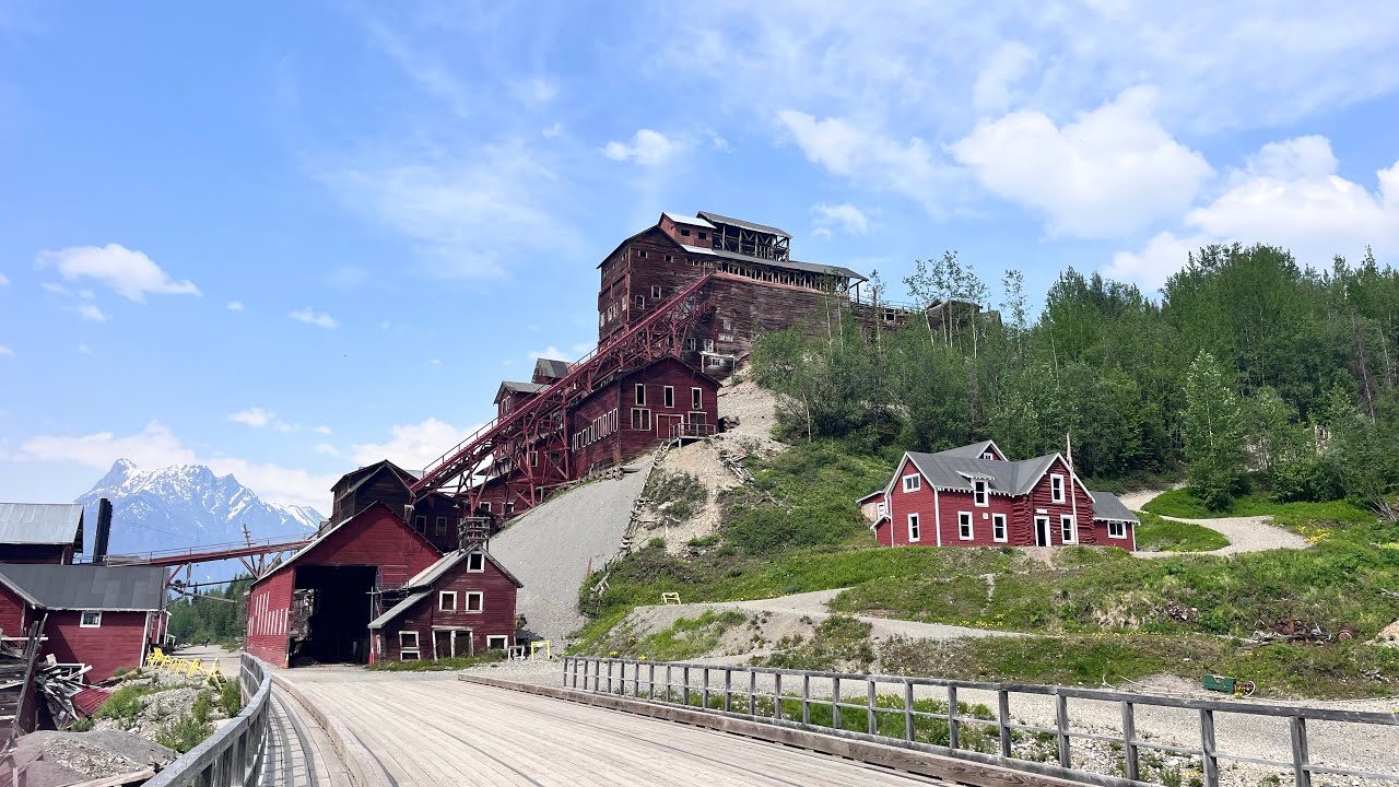 Exploring Kennecott Mine and Glacier Trail.