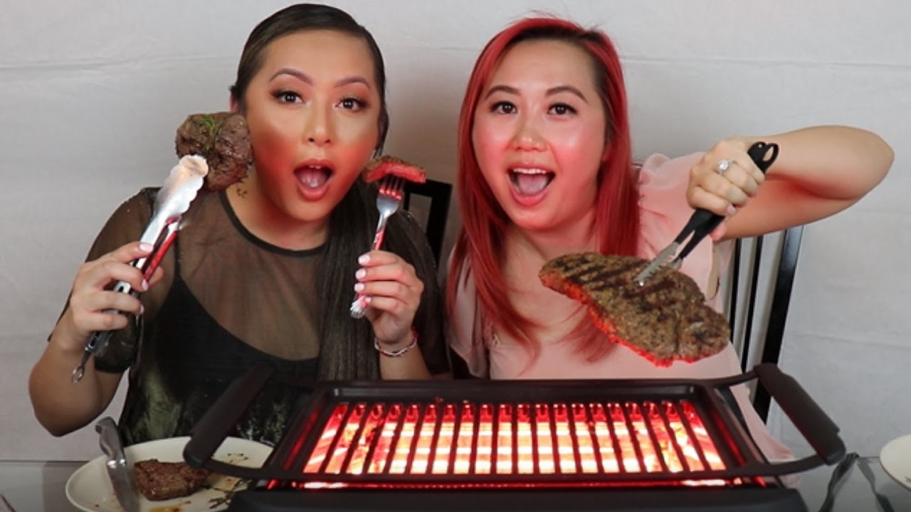 SMOKELESS GRILL || MUKBANG/REVIEW || w/SHONG MOUA