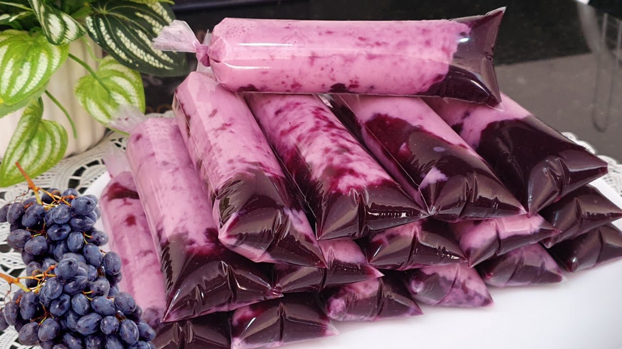 GELADINHO GOURMET DE UVA SUPER CREMOSO! DINHEIRO NO BOLSO COM CERTEZA!