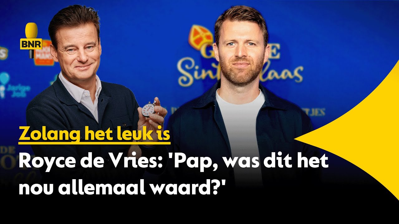 Royce de Vries: 'Pap, was dit het nou allemaal waard?'