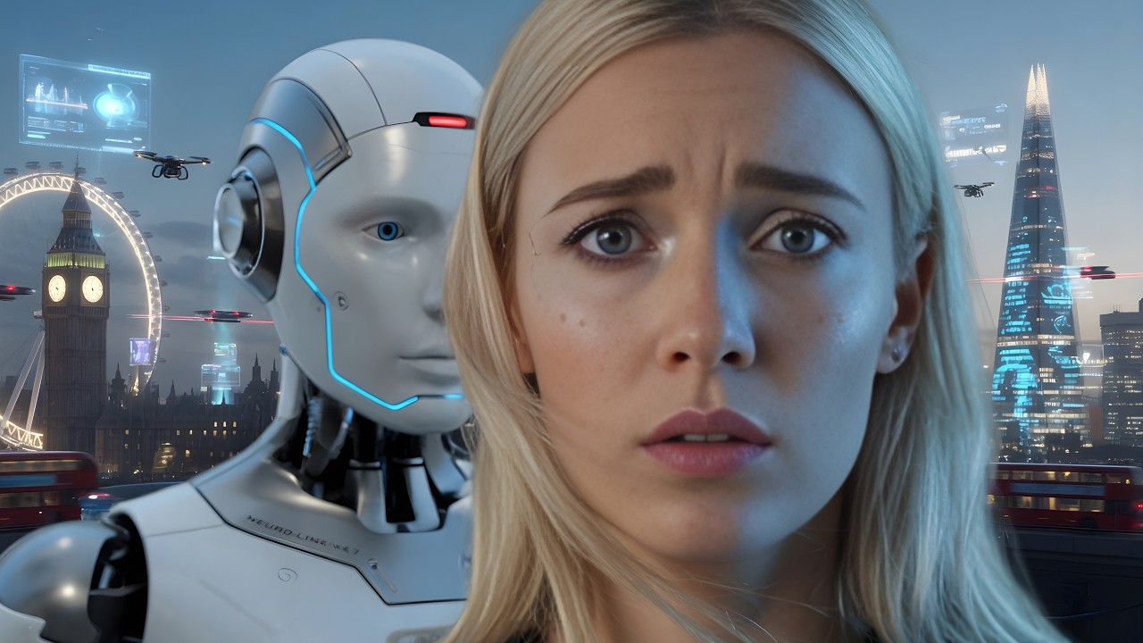 Лондон 2100 | 3 Часа Эпической Sci-Fi Эмбиент Музыки | Тур по Золотому Городу Будущего (4K)