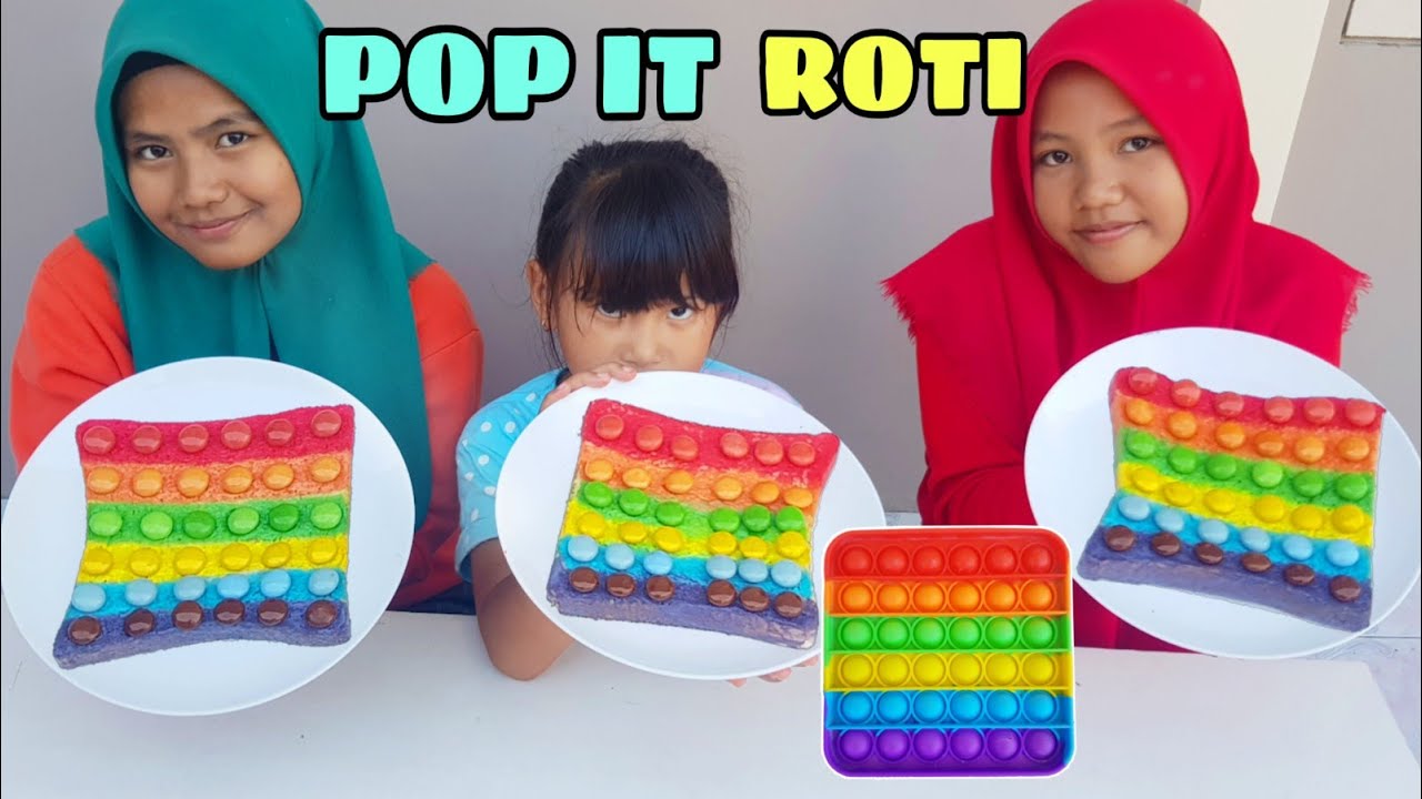 POP IT | BIKIN POP IT ROTI TAWAR | CHIKAKU CHANNEL