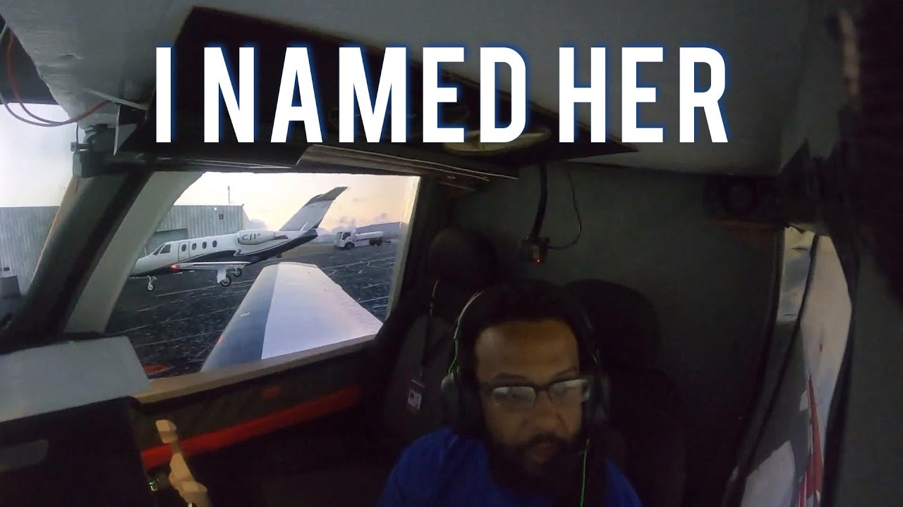 I Finally Named My Airplane After 7 Hours Alone