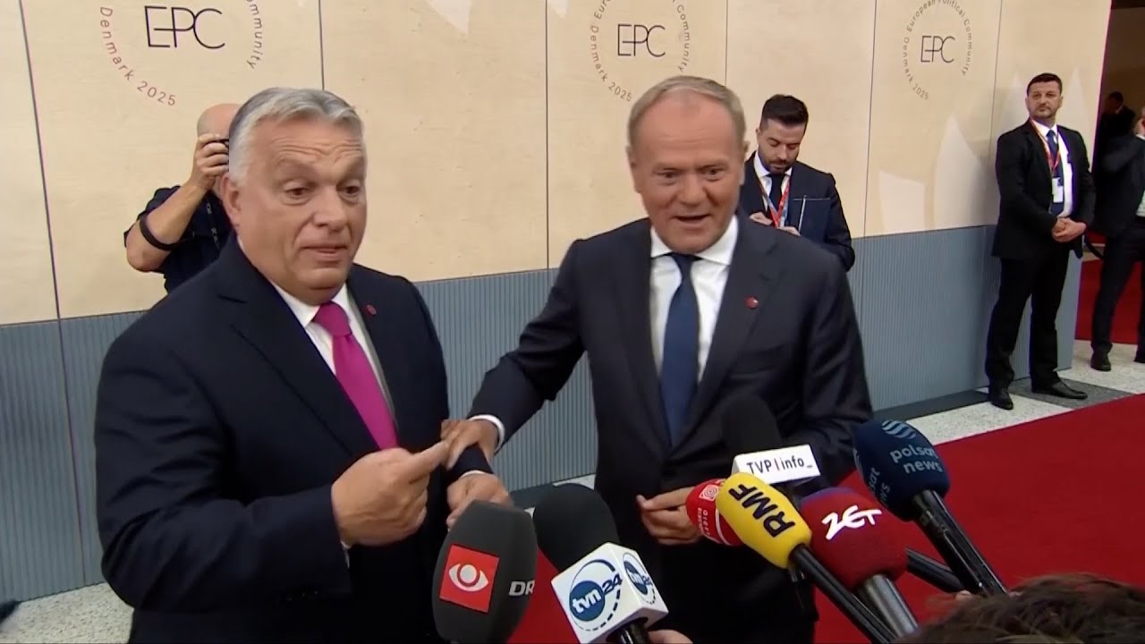 Poland's Tusk, Hungary's Orban clash on Russia at European leaders' summit