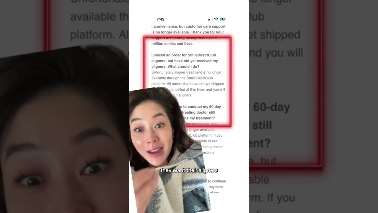 Smile Direct Club files for Bankruptcy Dentist explains fine print  #smiledirectclub #scam
