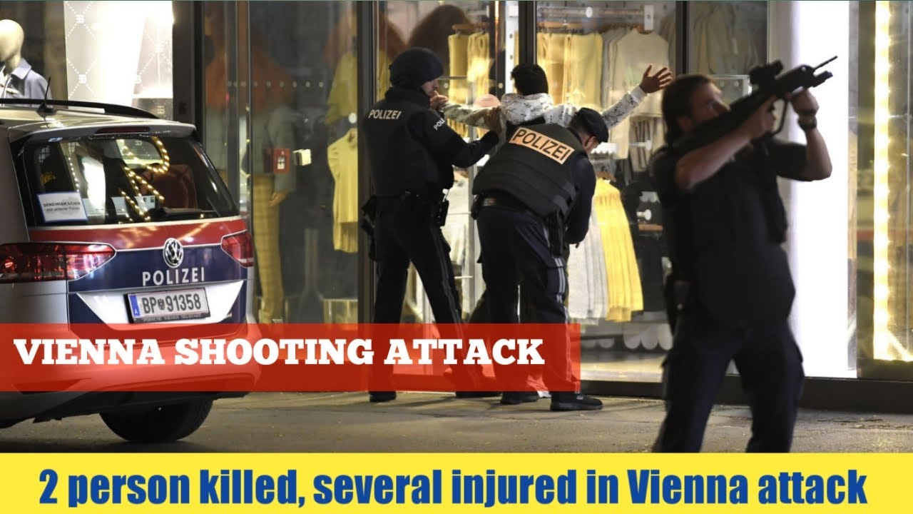 Vienna Shooting JUST BEFORE ELECTION | Attack Near Austria Leaves at Least Two Dead | AJU FLIX