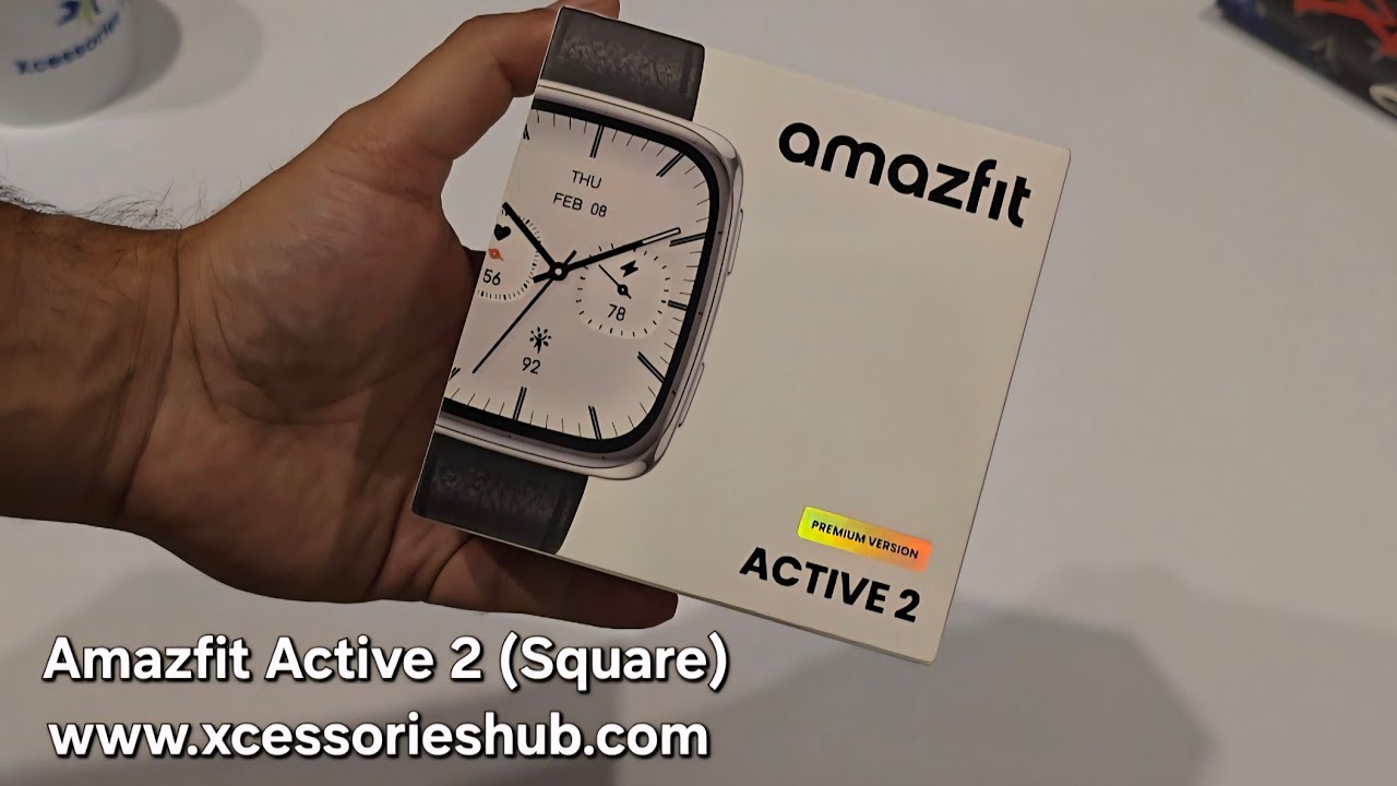 Amazfit Active 2 Square | Распаковка и обзор | Xcessories Hub Пакистан