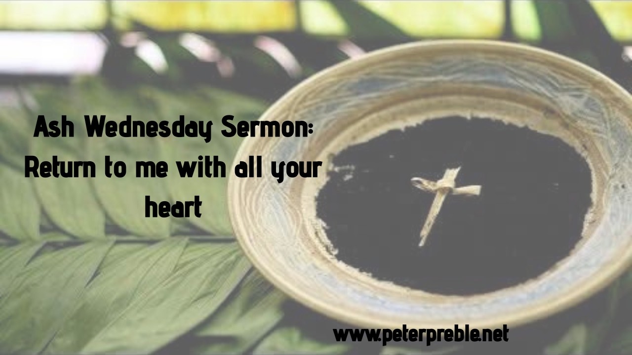 Sermon: Return to me