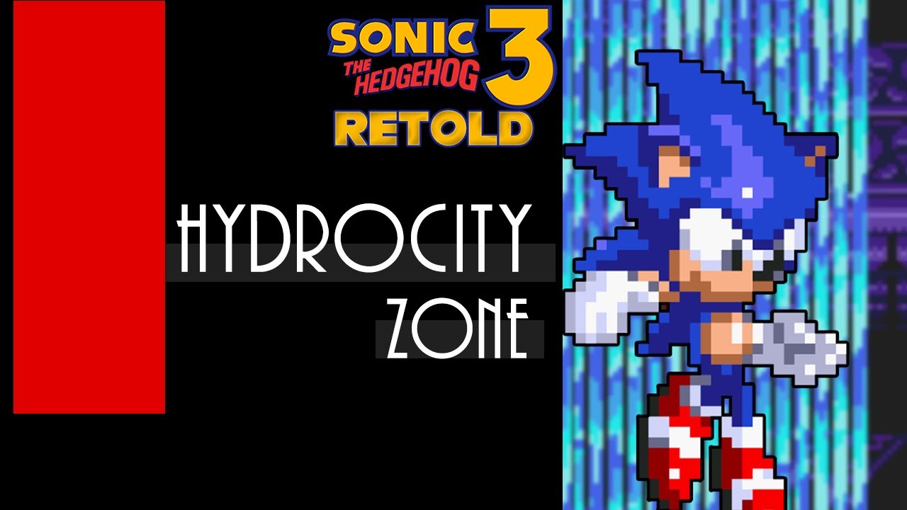 Sonic 3: Retold [Hydrocity Zone] (Sprite Animation)