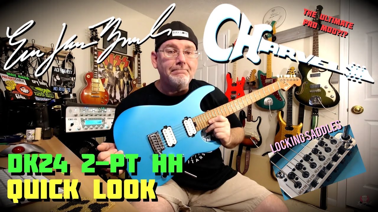 Краткий обзор Charvel DK24 2-PT HH | Седла Wilkinson с фиксацией | Идеальный Charvel?!?