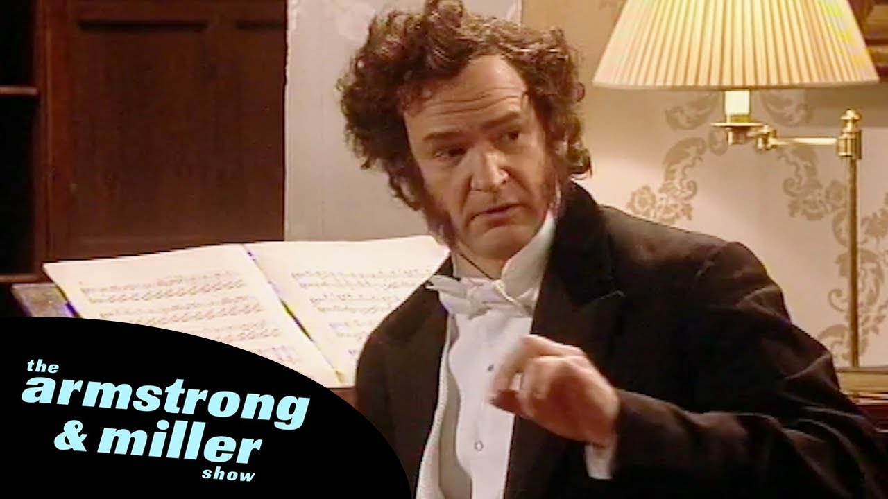 The Armstrong and Miller Show | Olden Days Musician Sings 