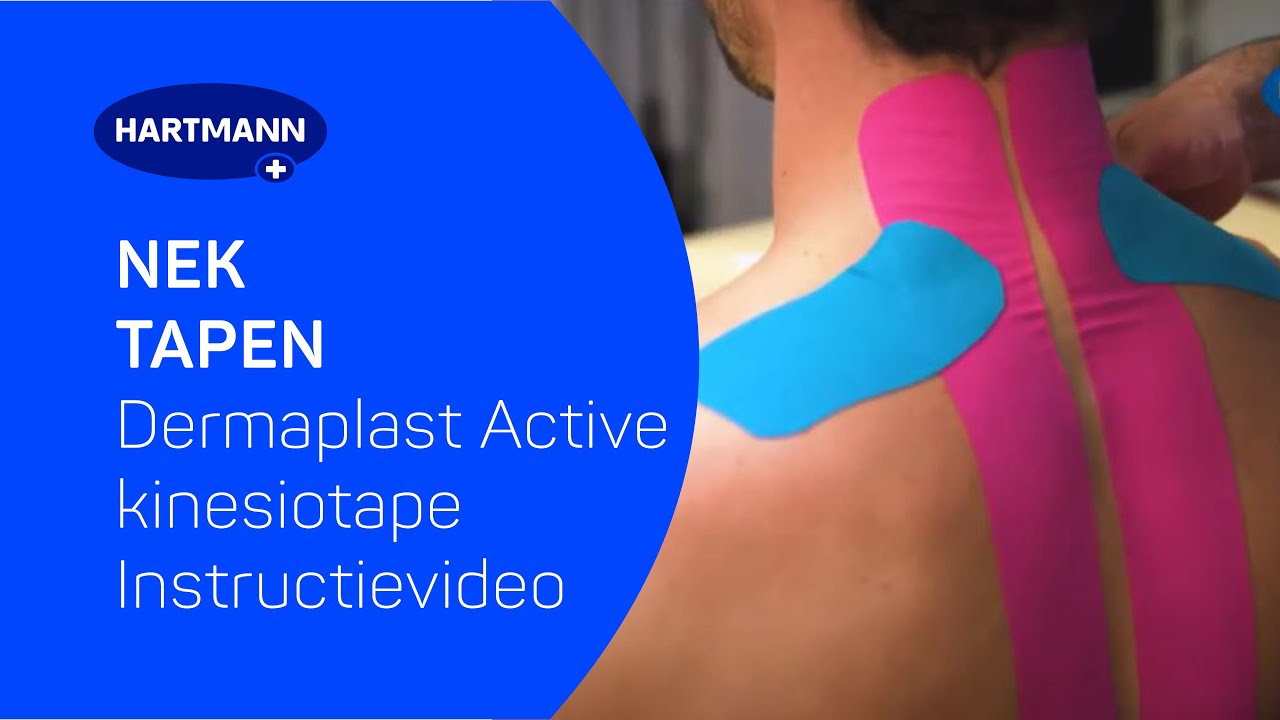 Nek klachten - DermaPlast® ACTIVE Kinesiotape Nek