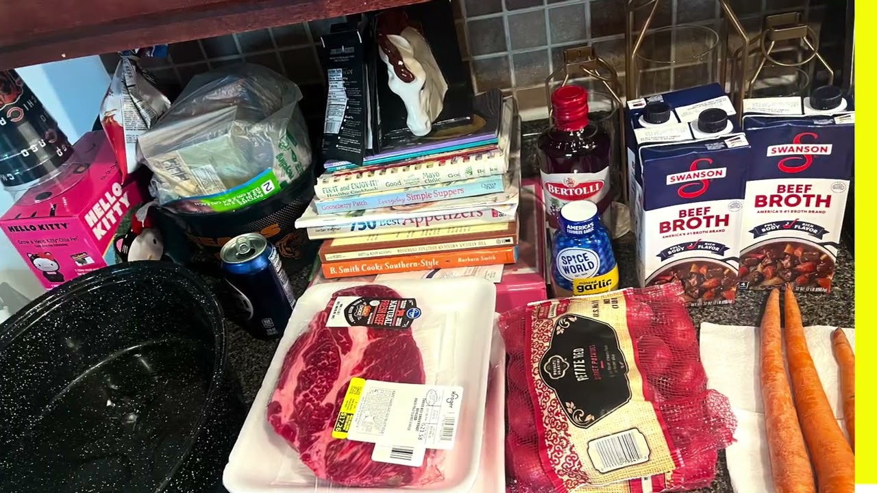 Cooking with Precious: Pot roast dinner night 